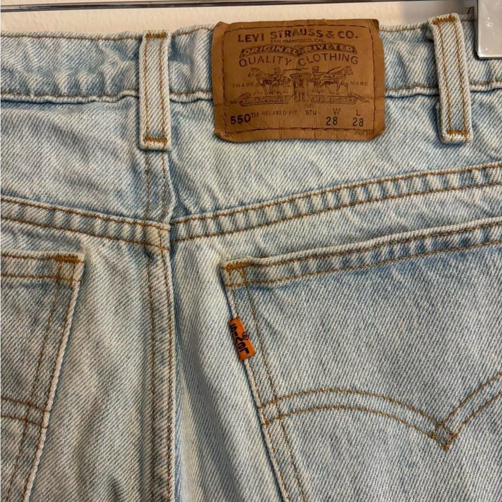 Vintage 550 90s Orange Tab Levi's